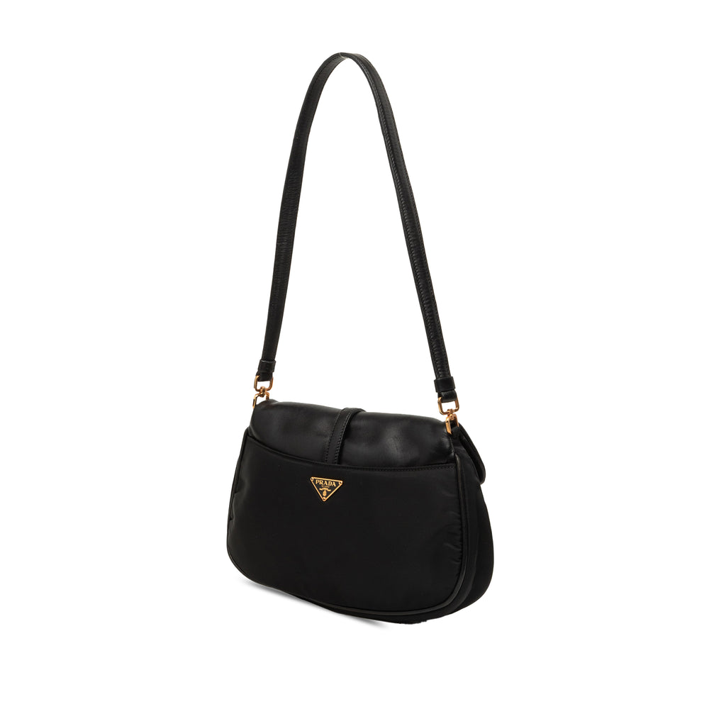 Prada Souple Veau et Sac Tessuto Noir – vue 2 – GABY PARIS