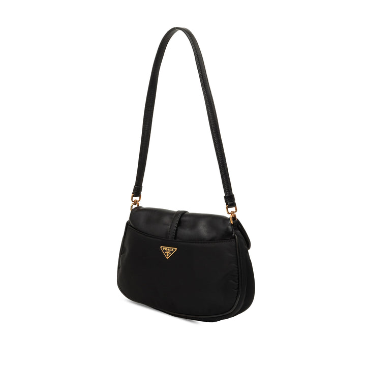 Prada Souple Veau et Sac Tessuto Noir – vue 2 – GABY PARIS