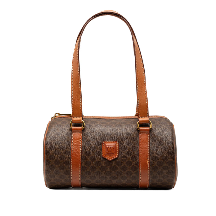 Celine Macadam Coated Toile Sac bandoulière