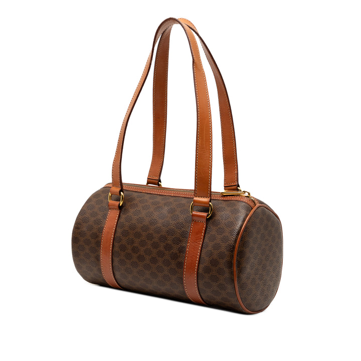 Celine Macadam Coated Toile Sac bandoulière