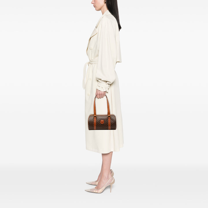 Celine Macadam Coated Toile Sac bandoulière