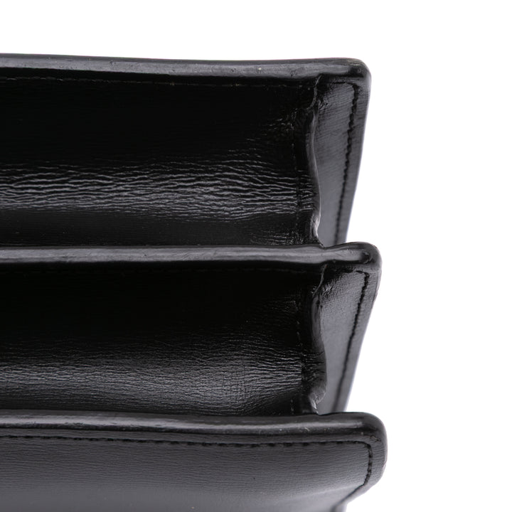 Saint Laurent Large Cuir Monogram Sunset Sac porté croisé Noir – GABY PARIS Authentique
