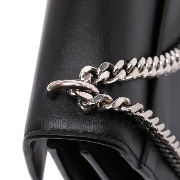 Saint Laurent Large Cuir Monogram Sunset Sac porté croisé Noir – GABY PARIS Authentique