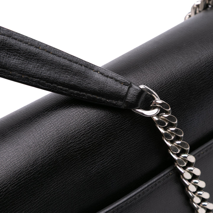 Saint Laurent Large Cuir Monogram Sunset Sac porté croisé Noir – GABY PARIS Authentique