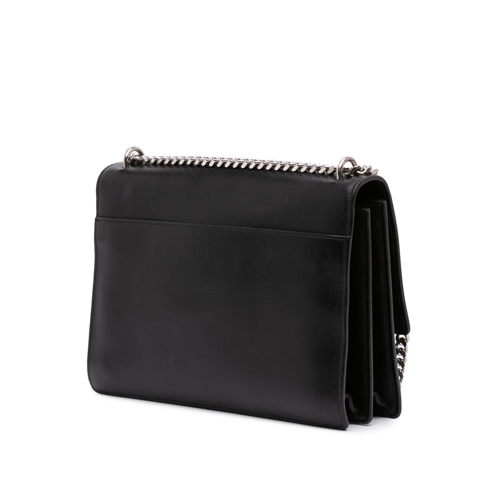 Saint Laurent Large Cuir Monogram Sunset Sac porté croisé Noir – GABY PARIS Authentique