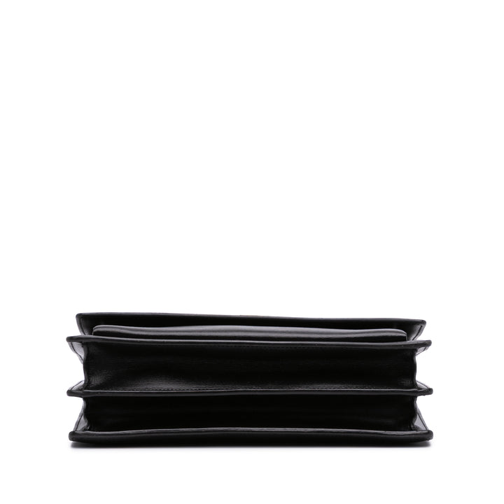 Saint Laurent Large Cuir Monogram Sunset Sac porté croisé Noir – GABY PARIS Authentique