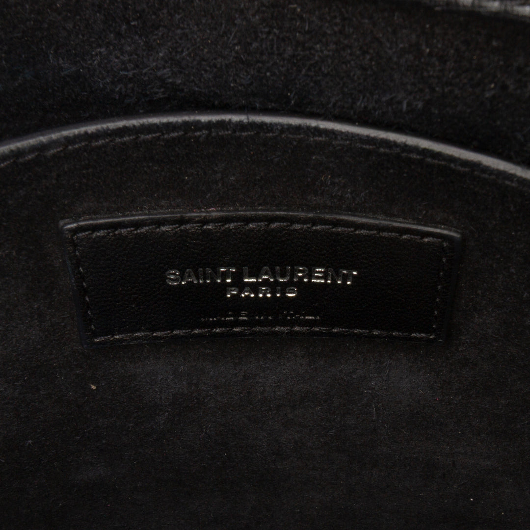 Saint Laurent Large Cuir Monogram Sunset Sac porté croisé Noir – GABY PARIS Authentique