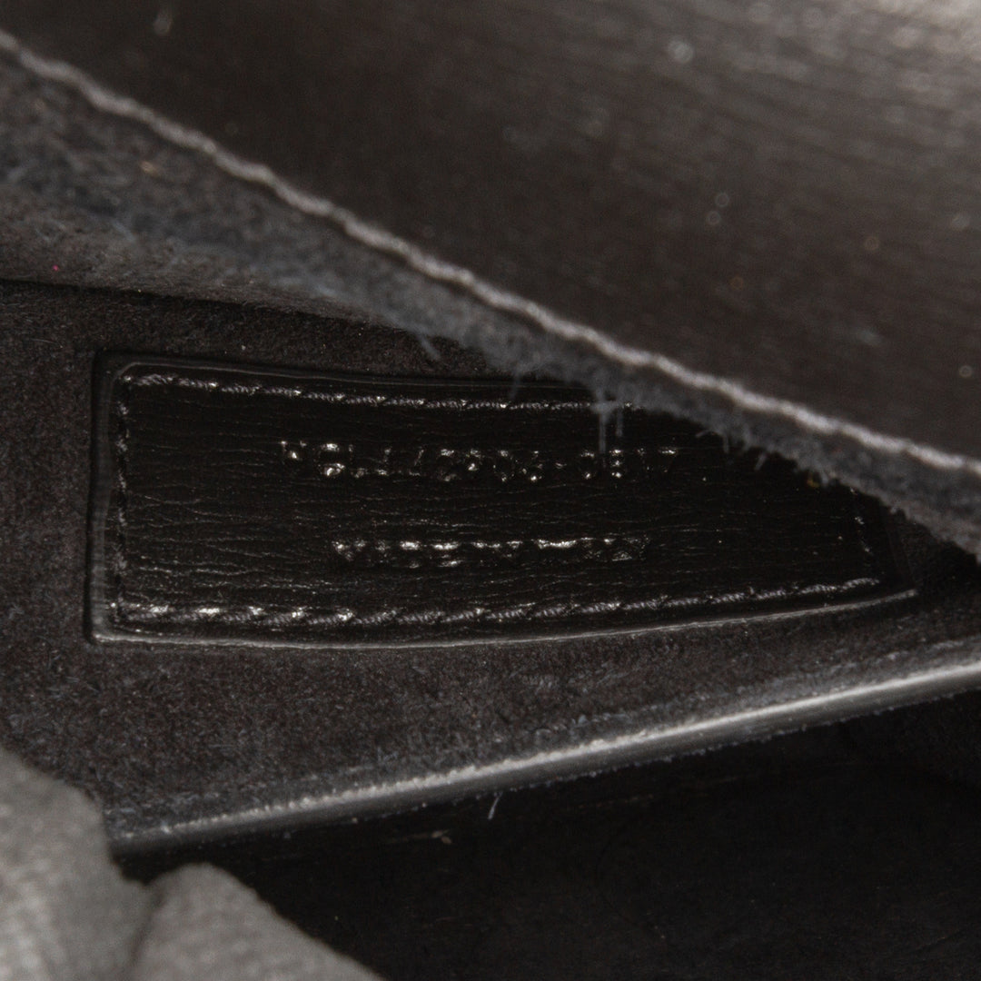 Saint Laurent Large Cuir Monogram Sunset Sac porté croisé Noir – GABY PARIS Authentique