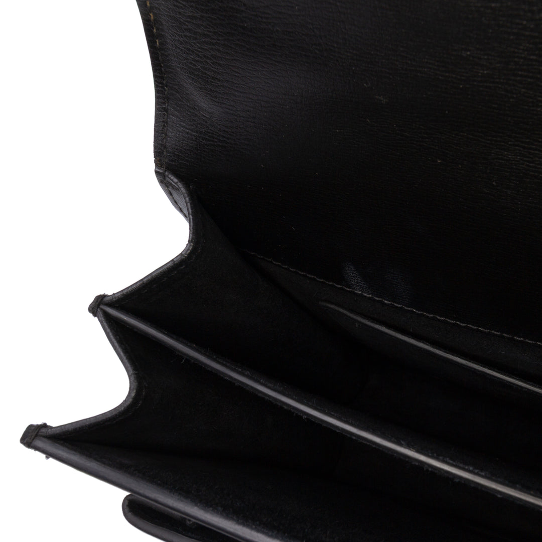 Saint Laurent Large Cuir Monogram Sunset Sac porté croisé Noir – GABY PARIS Authentique