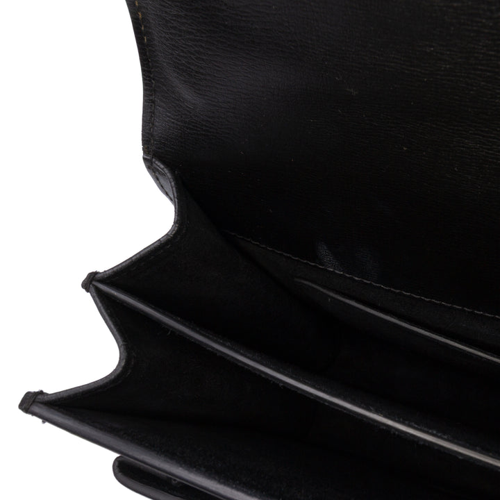 Saint Laurent Large Cuir Monogram Sunset Sac porté croisé Noir – GABY PARIS Authentique