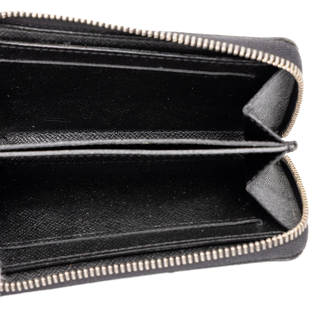 Louis Vuitton Zippy Porte-monnaie Damier Graphite Noir – vue 4 – GABY PARIS