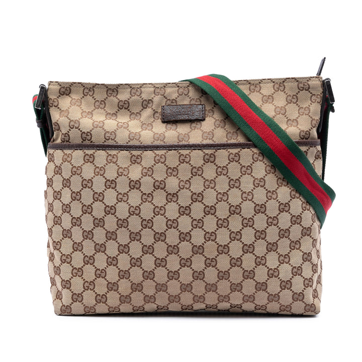 Gucci GG Toile Web Sac porté croisé