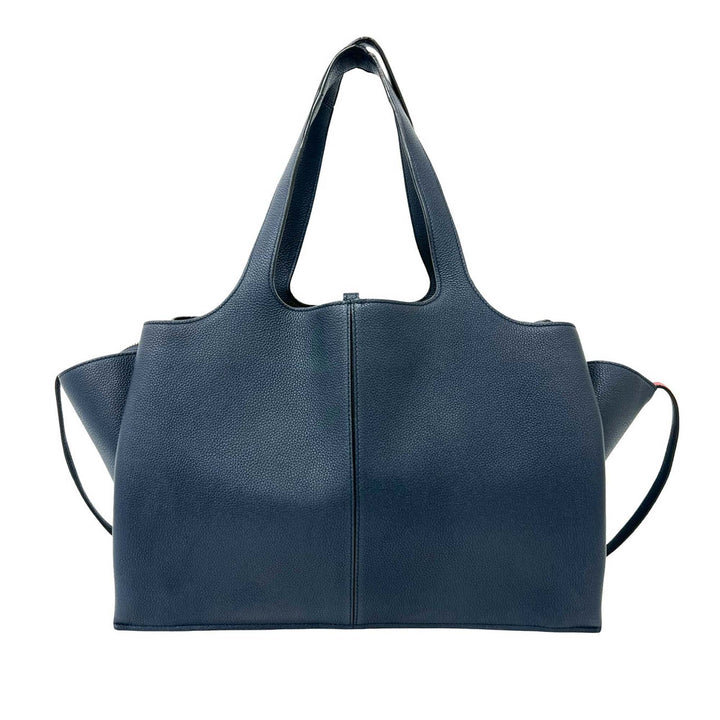 Celine Medium Cuir de veau grainé Trifold Cabas