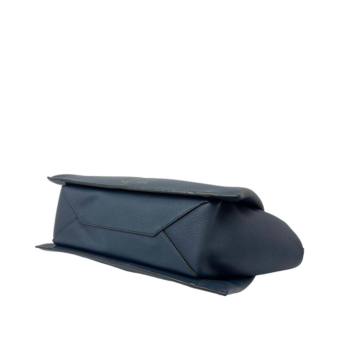 Celine Medium Cuir de veau grainé Trifold Cabas