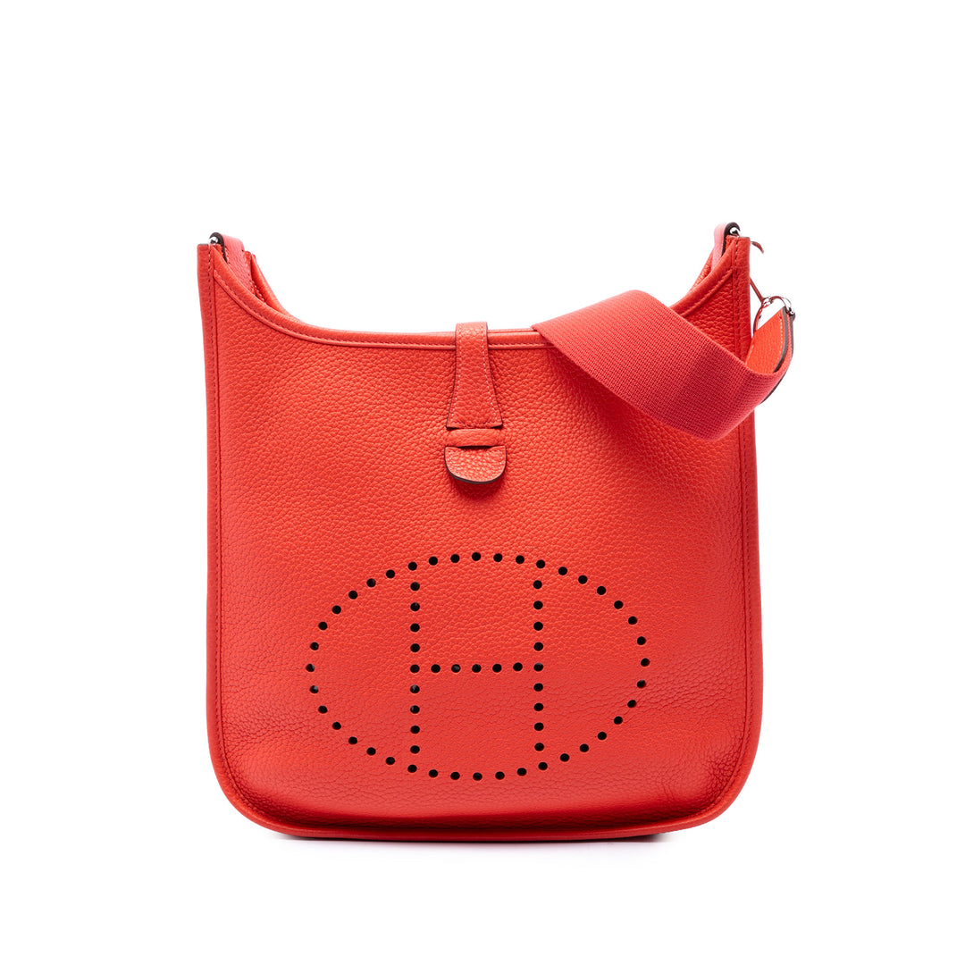 Hermès Sac bandoulière Evelyne III 29 Clémence Orange – vue principale – GABY PARIS