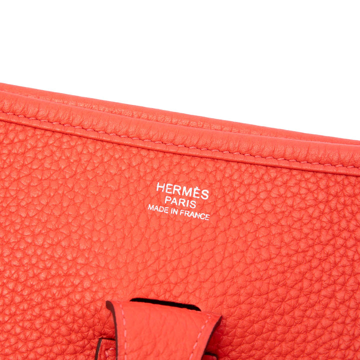 Hermès Sac bandoulière Evelyne III 29 Clémence Orange – vue 5 – GABY PARIS