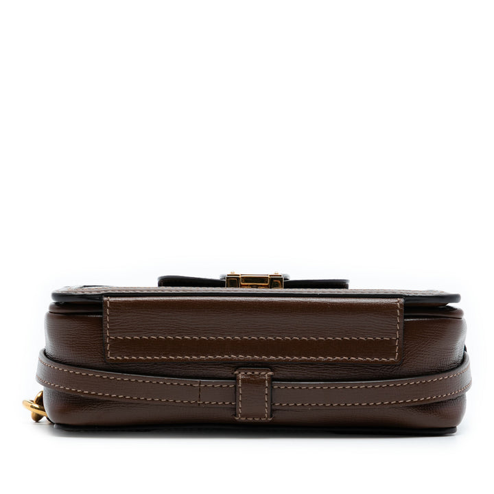 Gucci Mini GG Supreme Clasp Sac porté croisé