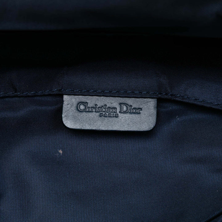 Dior Diorissimo Toile Saddle Pochette