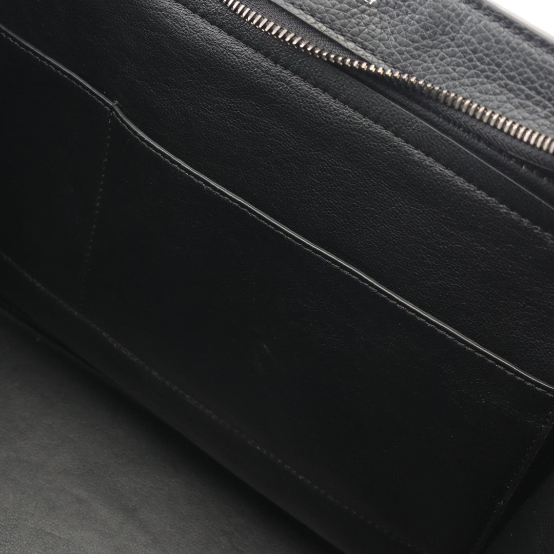 Celine Medium Drummed Cuir de veau et Daim Trapeze Sac