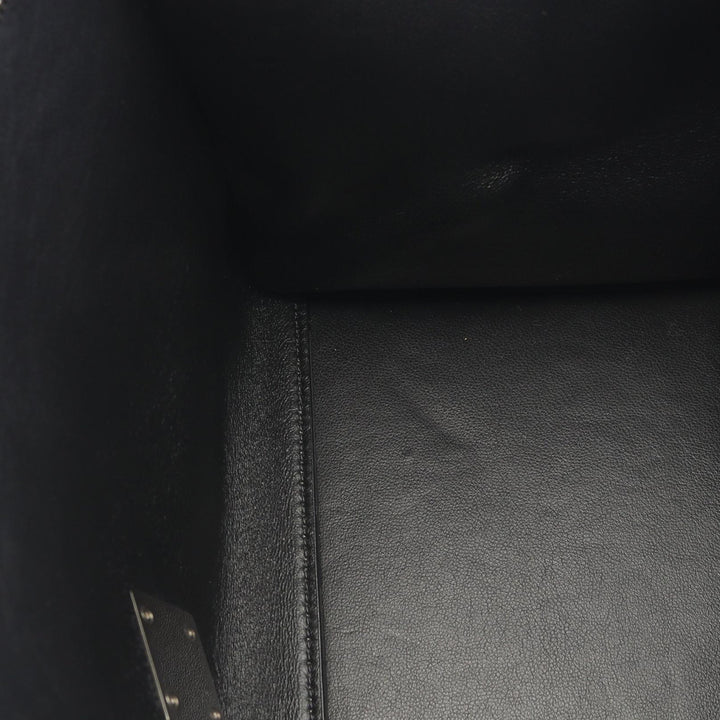 Celine Medium Drummed Cuir de veau et Daim Trapeze Sac