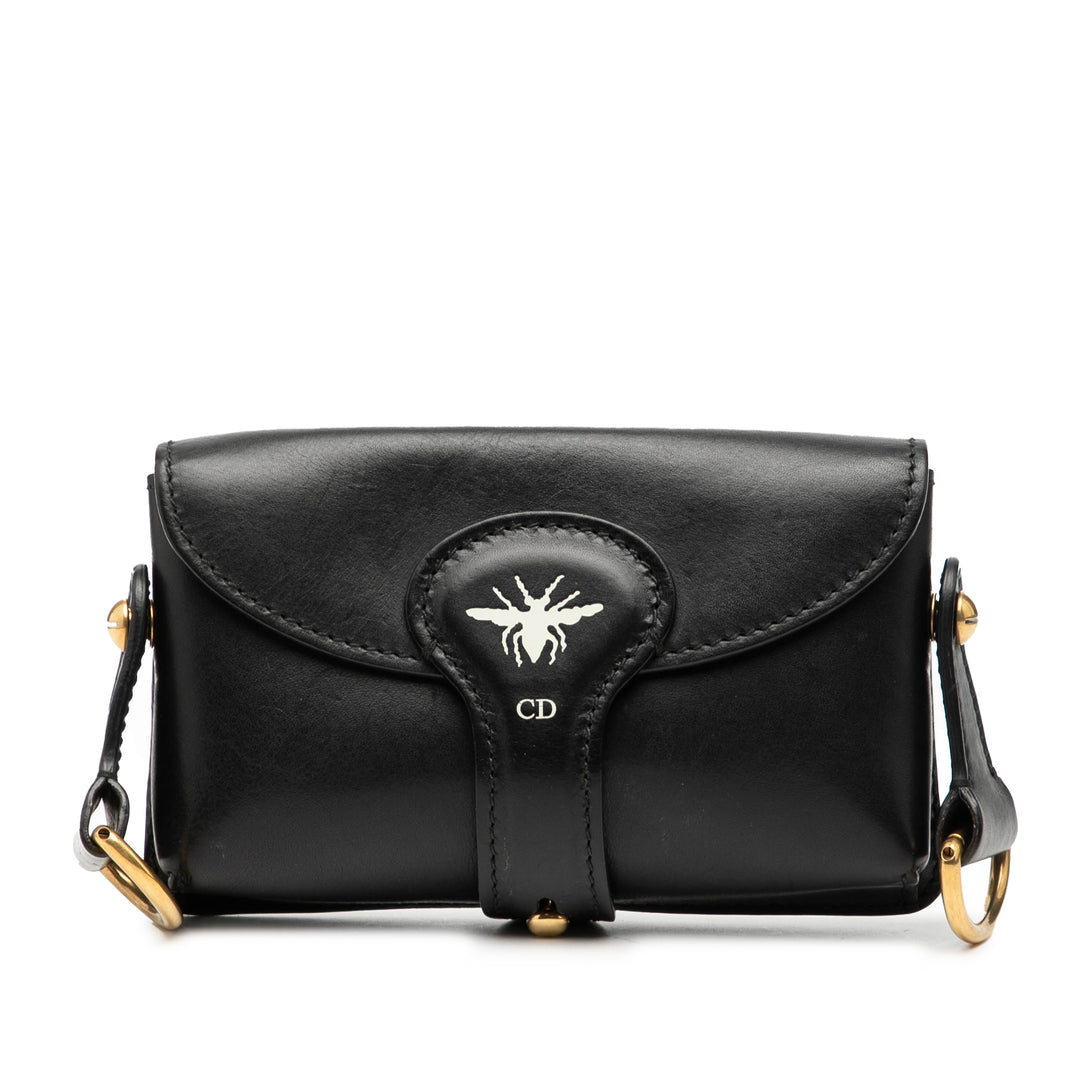 Dior Mini Cuir D Bee Saddle Sac