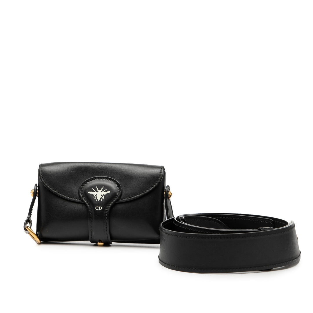 Dior Mini Cuir D Bee Saddle Sac