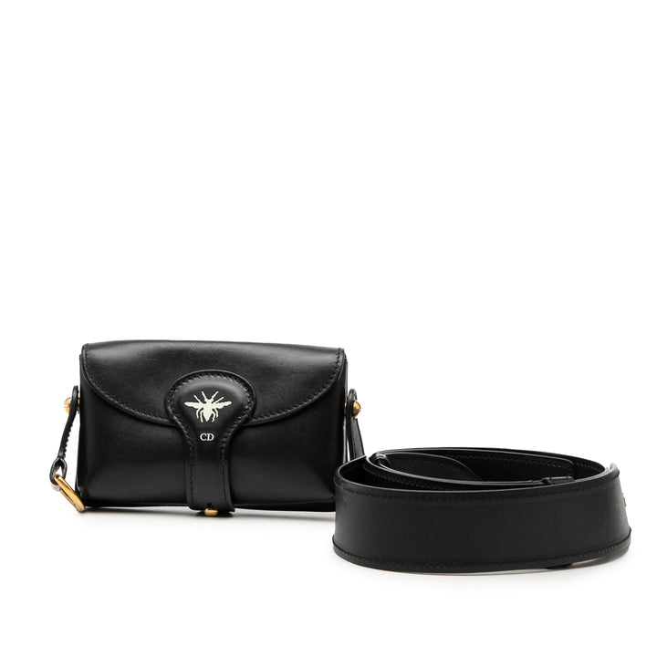Dior Mini Cuir D Bee Saddle Sac