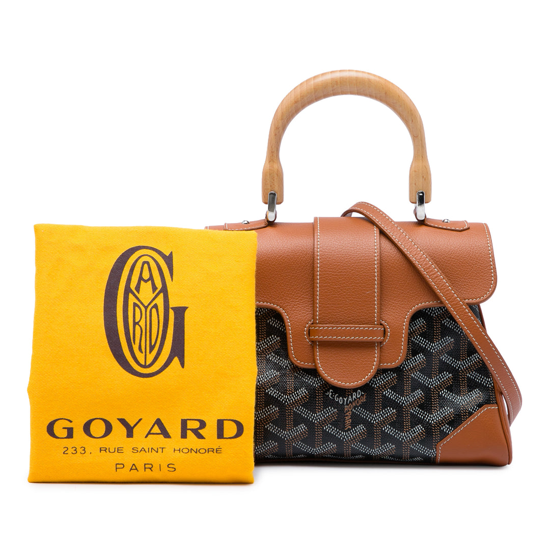 Saigon Souple Mini Goyardine Marron