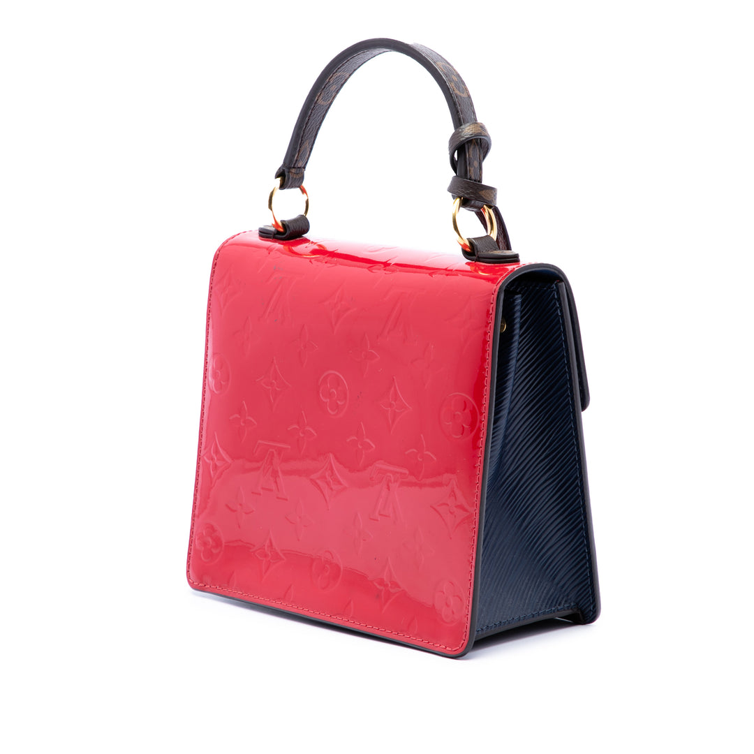 Louis Vuitton Spring Street Cuir verni Monogram Rouge – vue 2 – GABY PARIS