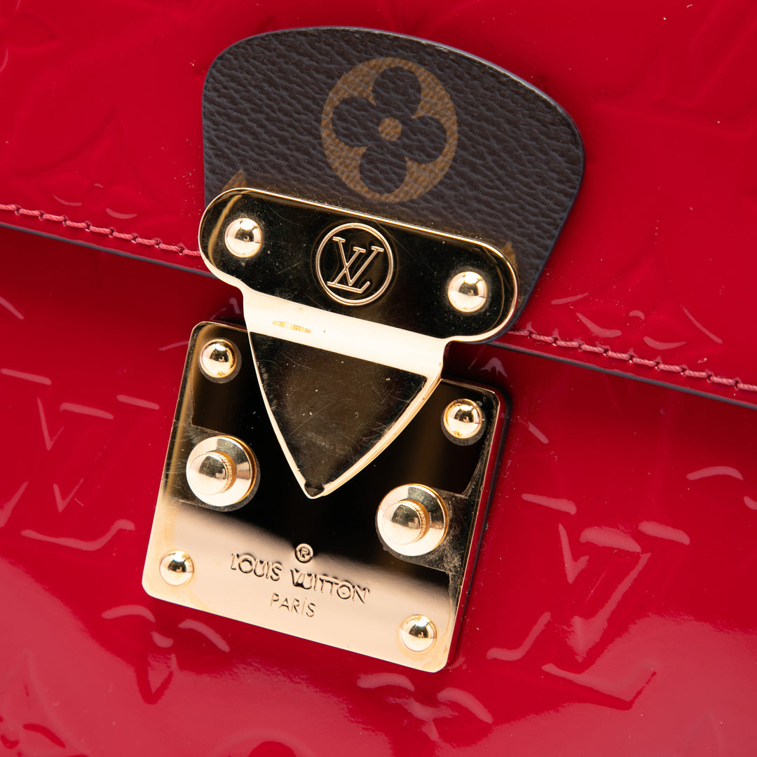 Louis Vuitton Spring Street Cuir verni Monogram Rouge – vue 5 – GABY PARIS