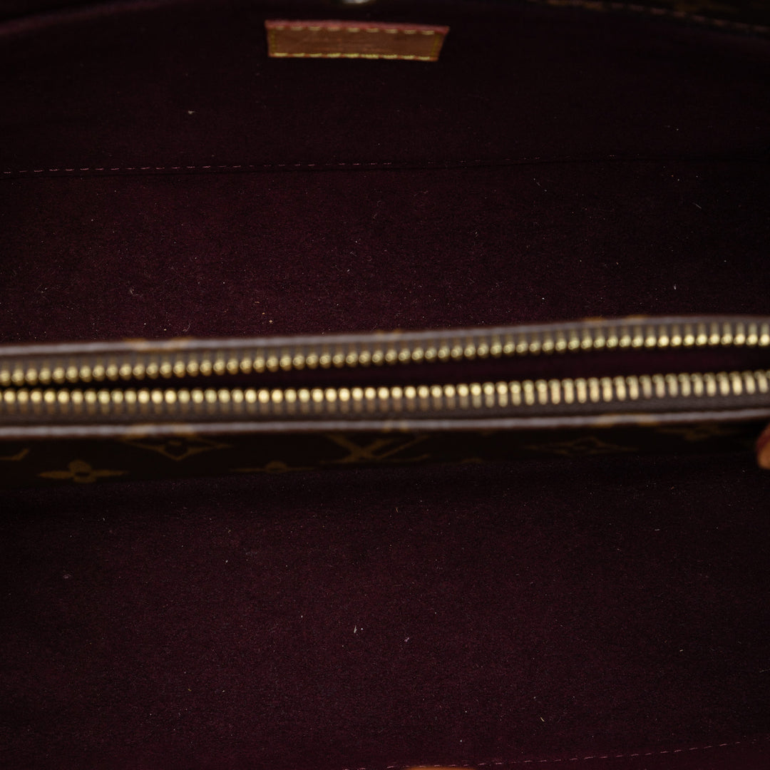 Louis Vuitton Montaigne MM Monogram Marron – vue 4 – GABY PARIS