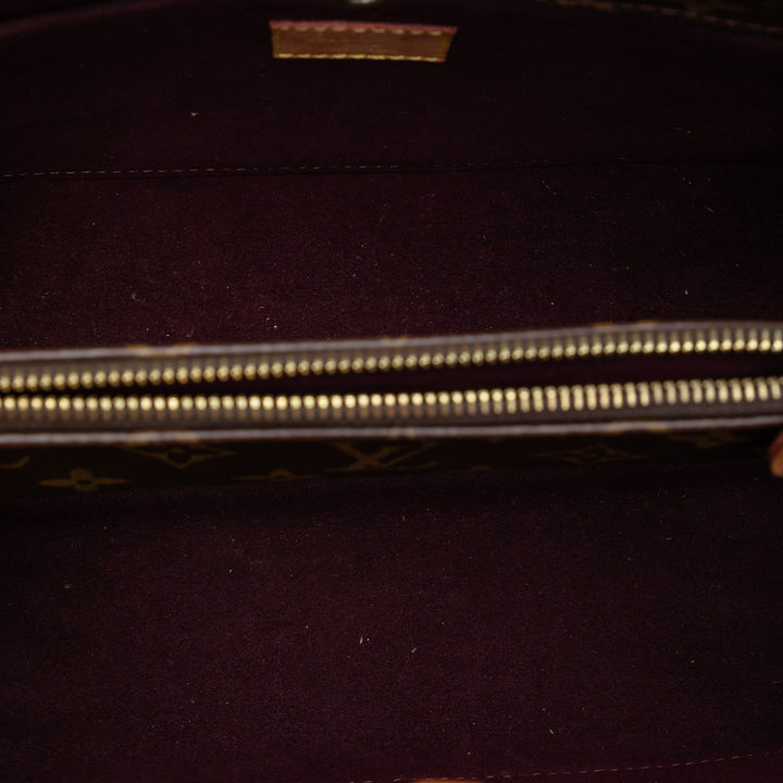 Louis Vuitton Montaigne MM Monogram Marron – vue 4 – GABY PARIS