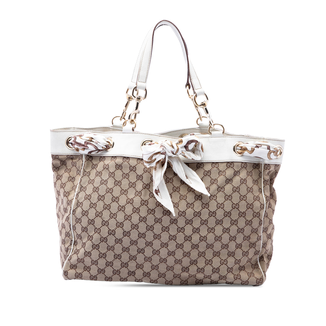 Gucci Large GG Toile Positano Cabas