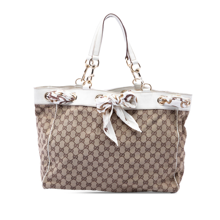 Gucci Large GG Toile Positano Cabas