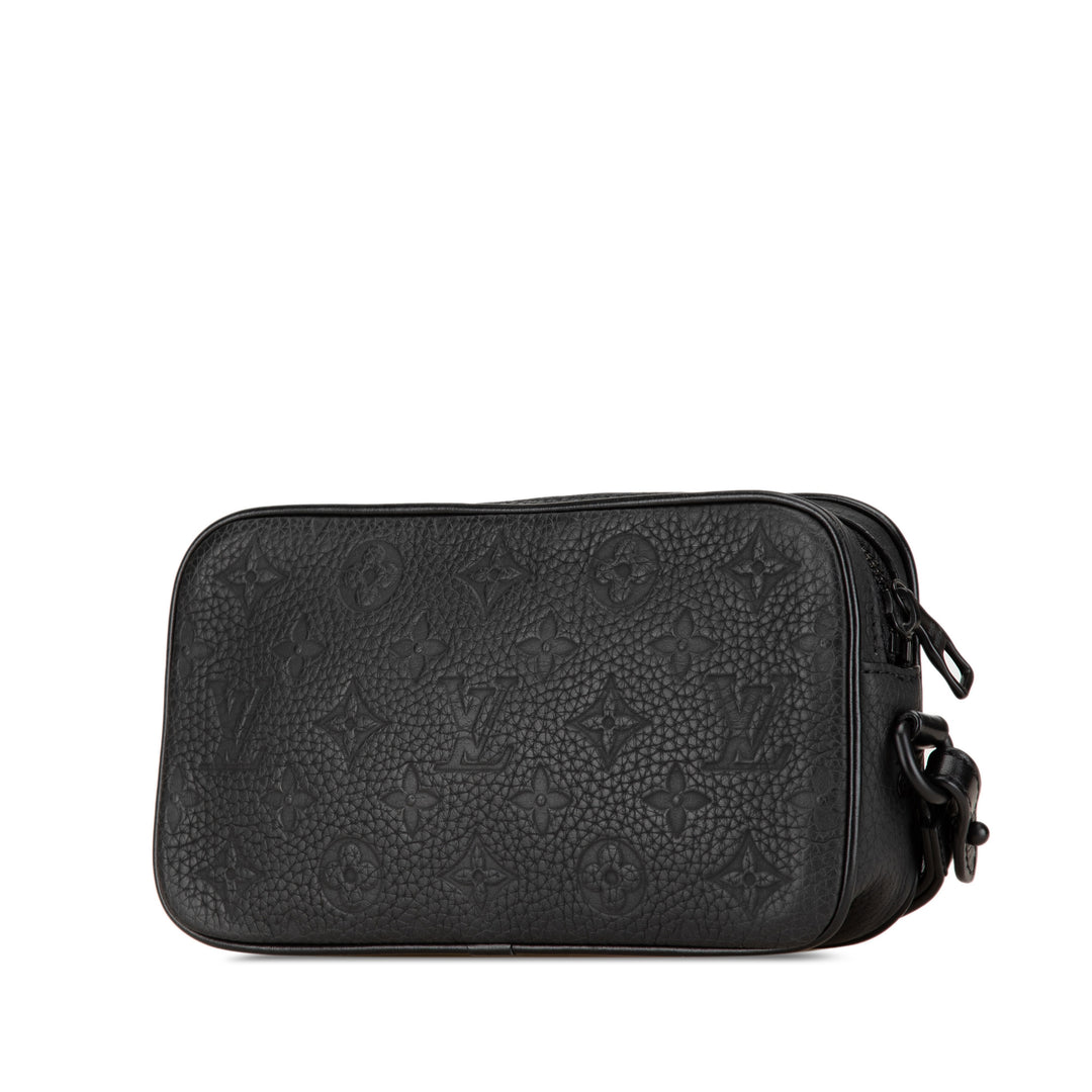 Monogram Taurillon Pochette Volga Gray - Gaby Paris