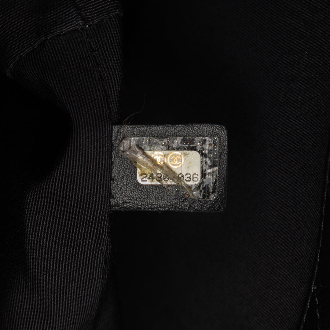 Chanel Large Matelassé Cuir de veau Convertible Daily Shopping Cabas