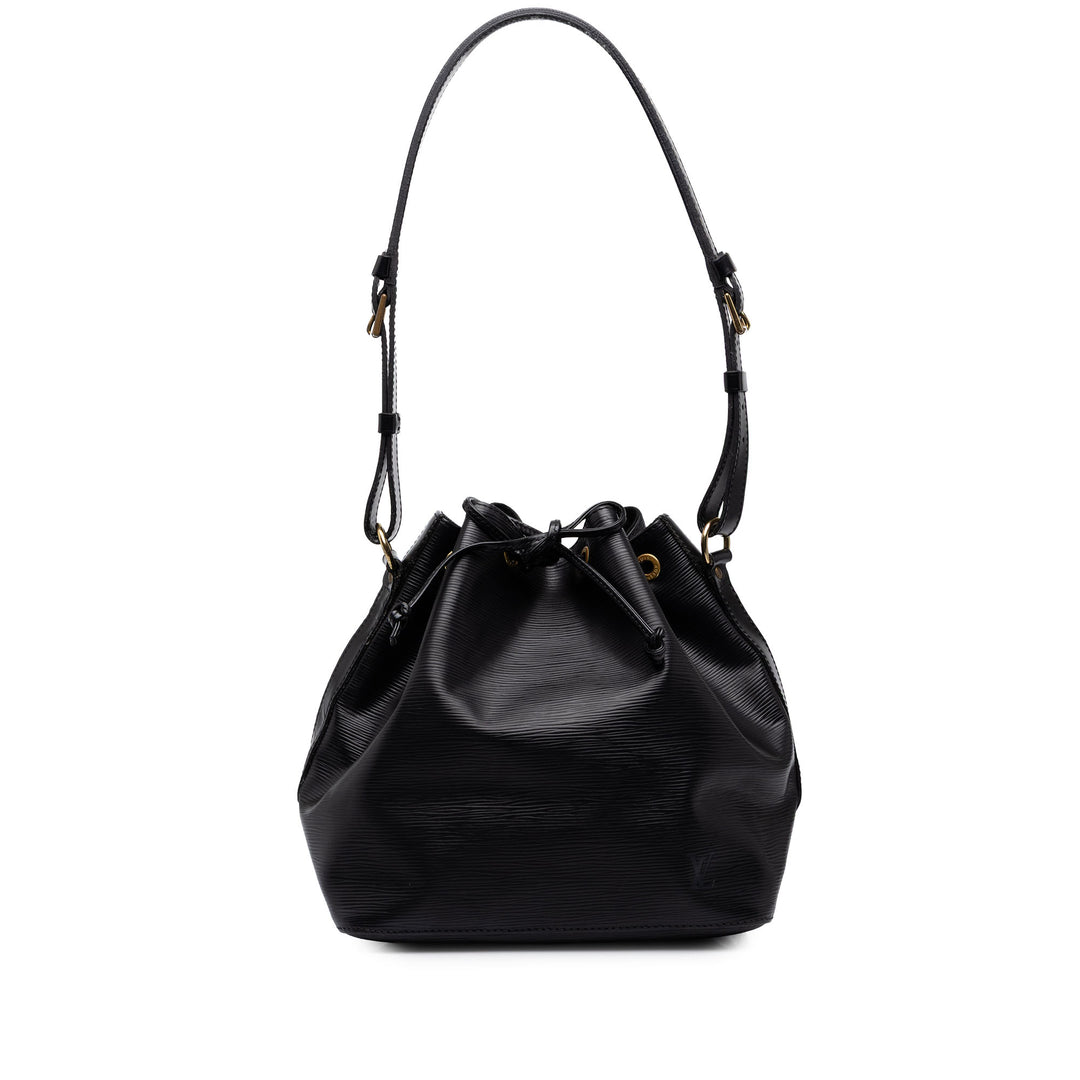 Louis Vuitton Sac seau Noe Épi Noir – vue principale – GABY PARIS