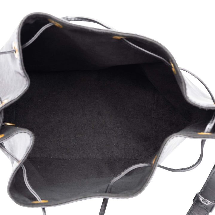 Louis Vuitton Sac seau Noe Épi Noir – vue 4 – GABY PARIS