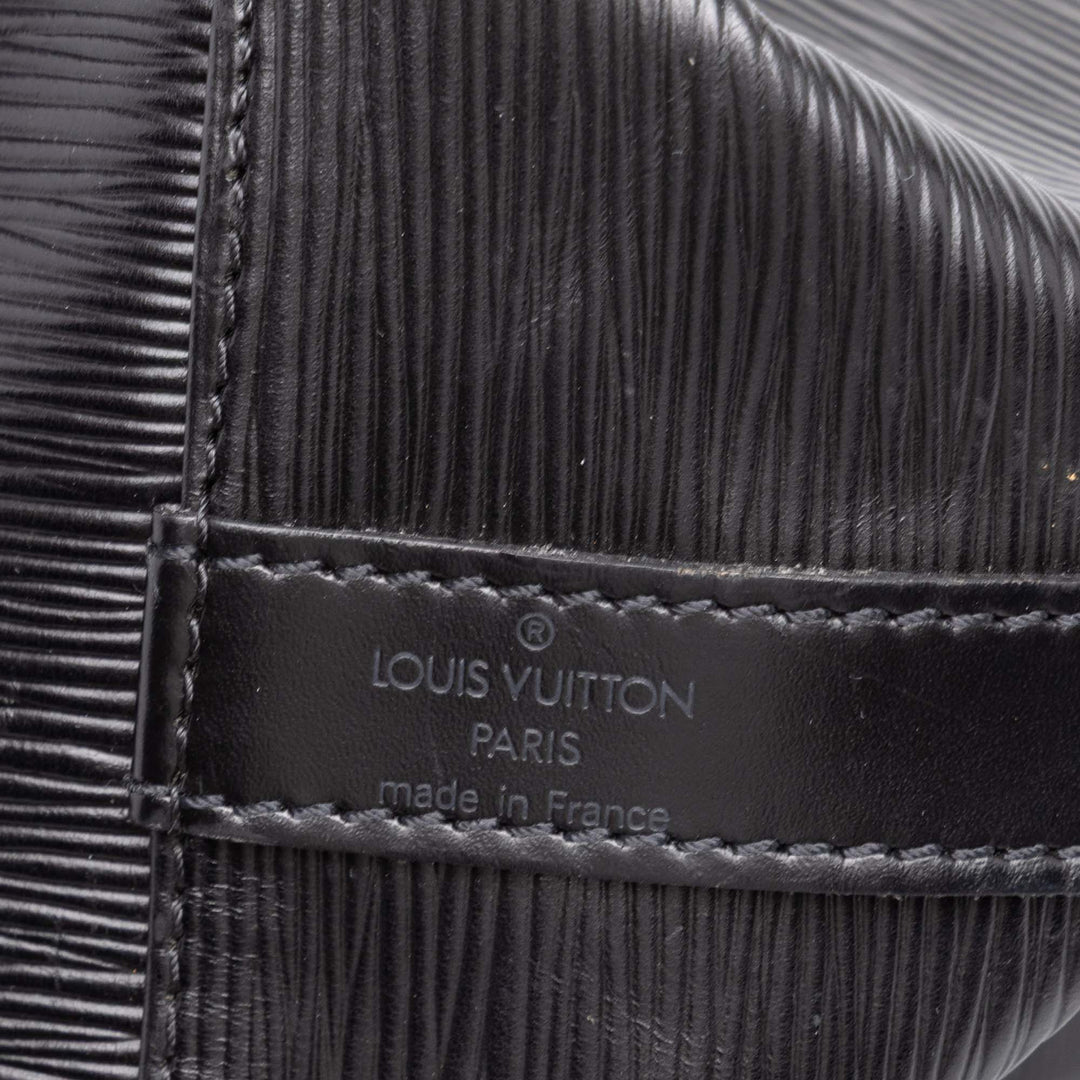 Louis Vuitton Sac seau Noe Épi Noir – vue 5 – GABY PARIS