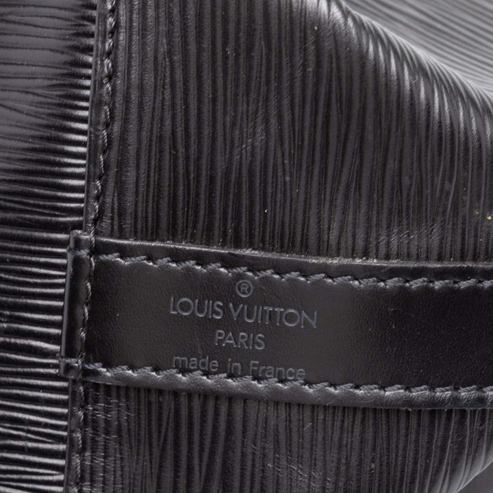 Louis Vuitton Sac seau Noe Épi Noir – vue 5 – GABY PARIS