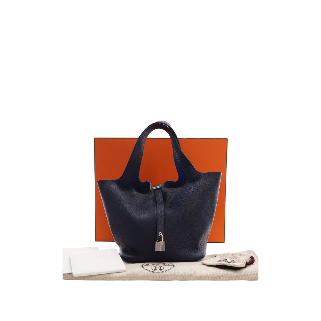 Hermès Togo Picotin Lock 22