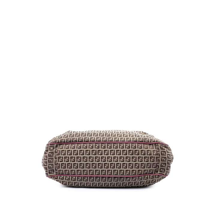Fendi Cabas Zucchino Beige – vue 3 – GABY PARIS
