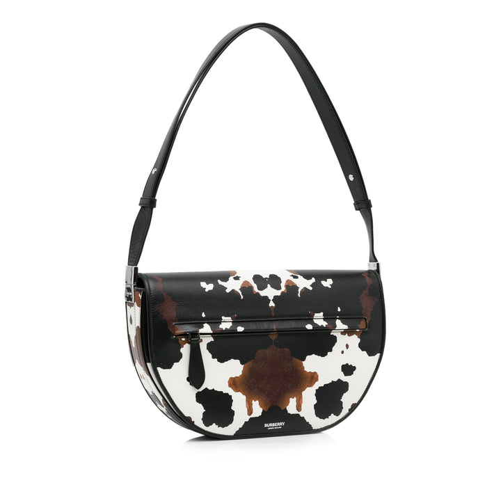 Medium Camouflage Olympia Shoulder Bag Multi - Gaby Paris