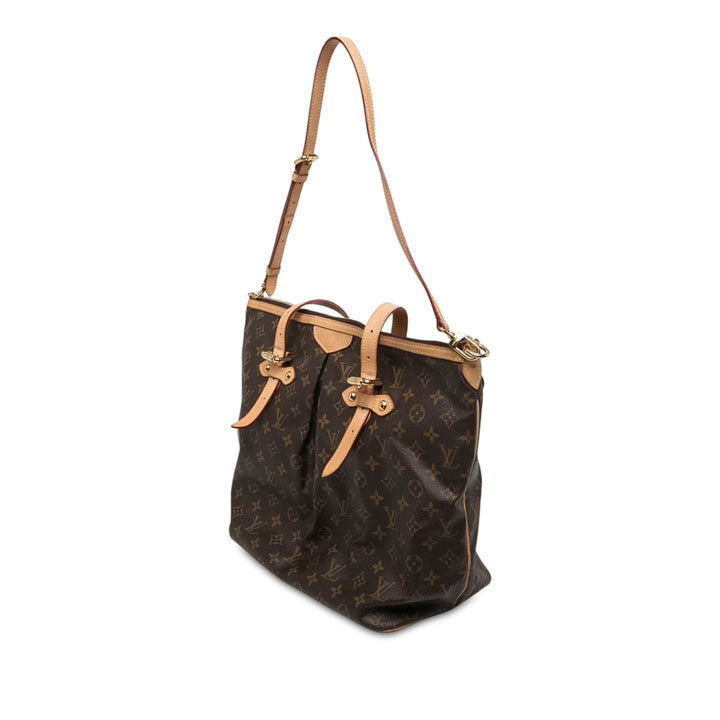 Louis Vuitton Palermo GM Monogram Marron – vue 2 – GABY PARIS