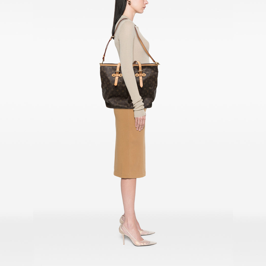 Louis Vuitton Palermo GM Monogram Marron – vue 6 – GABY PARIS