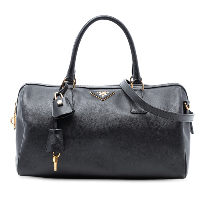 Prada Saffiano Lux Boston Sac