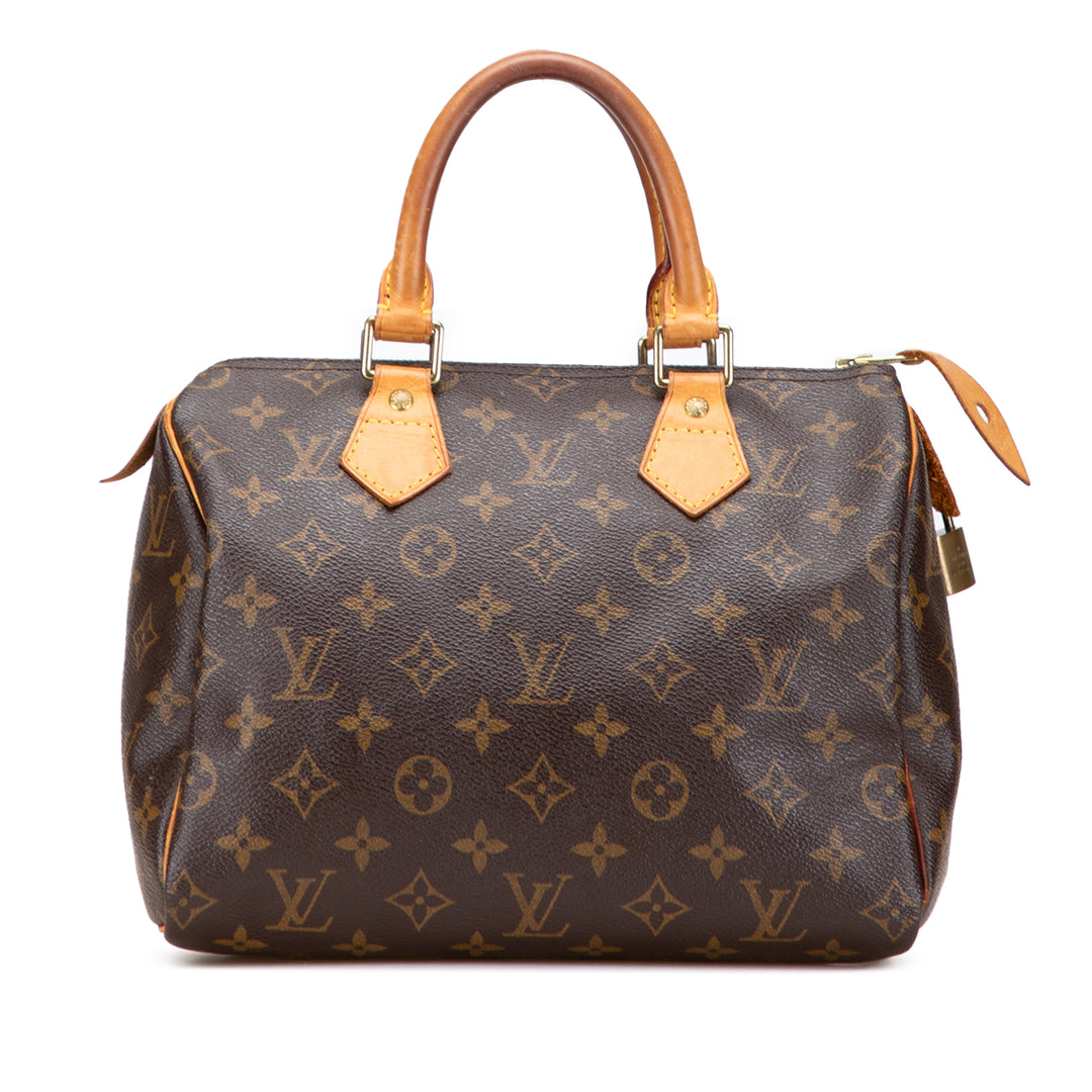 Louis Vuitton Monogram Speedy 25 Marron – GABY PARIS Authentique