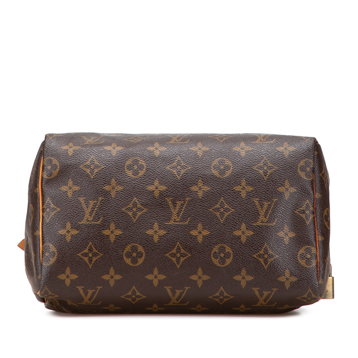 Louis Vuitton Monogram Speedy 25 Marron – GABY PARIS Authentique