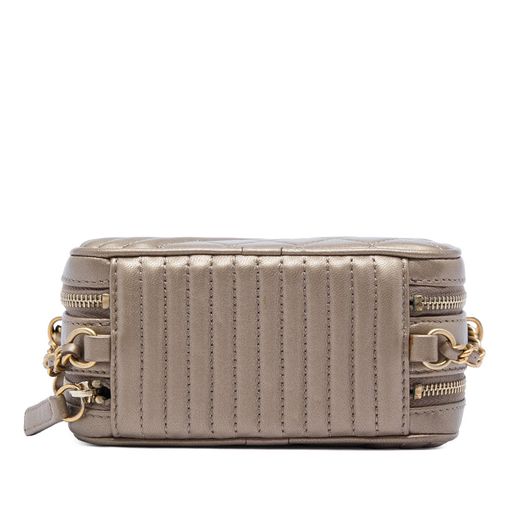 Chanel Mini Matelassé Cuir d'agneau Coco Boy Sac caméra