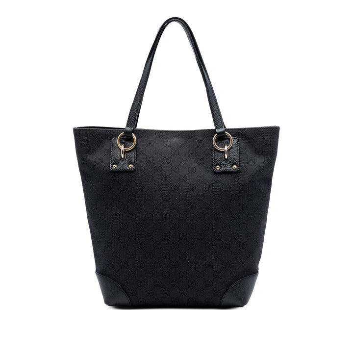 GG Charm Cabas Jean Noir